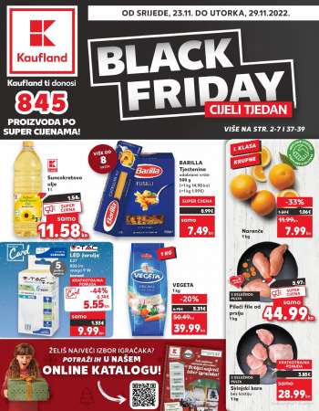 Katalog Kaufland - Black Friday cijeli tjedan