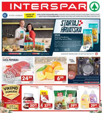 INTERSPAR katalog - 23.11.2022. - 29.11.2022.