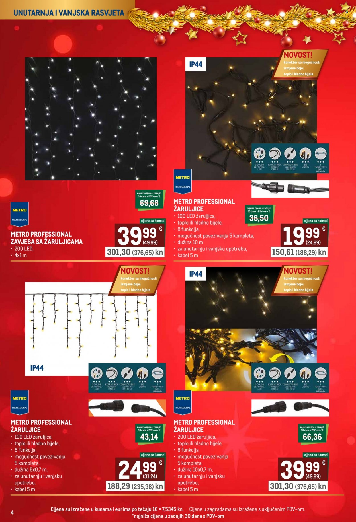 thumbnail - Metro katalog - 16.11.2023. - 30.12.2023. - Sniženi proizvodi - LED svjetiljka. Stranica 4.