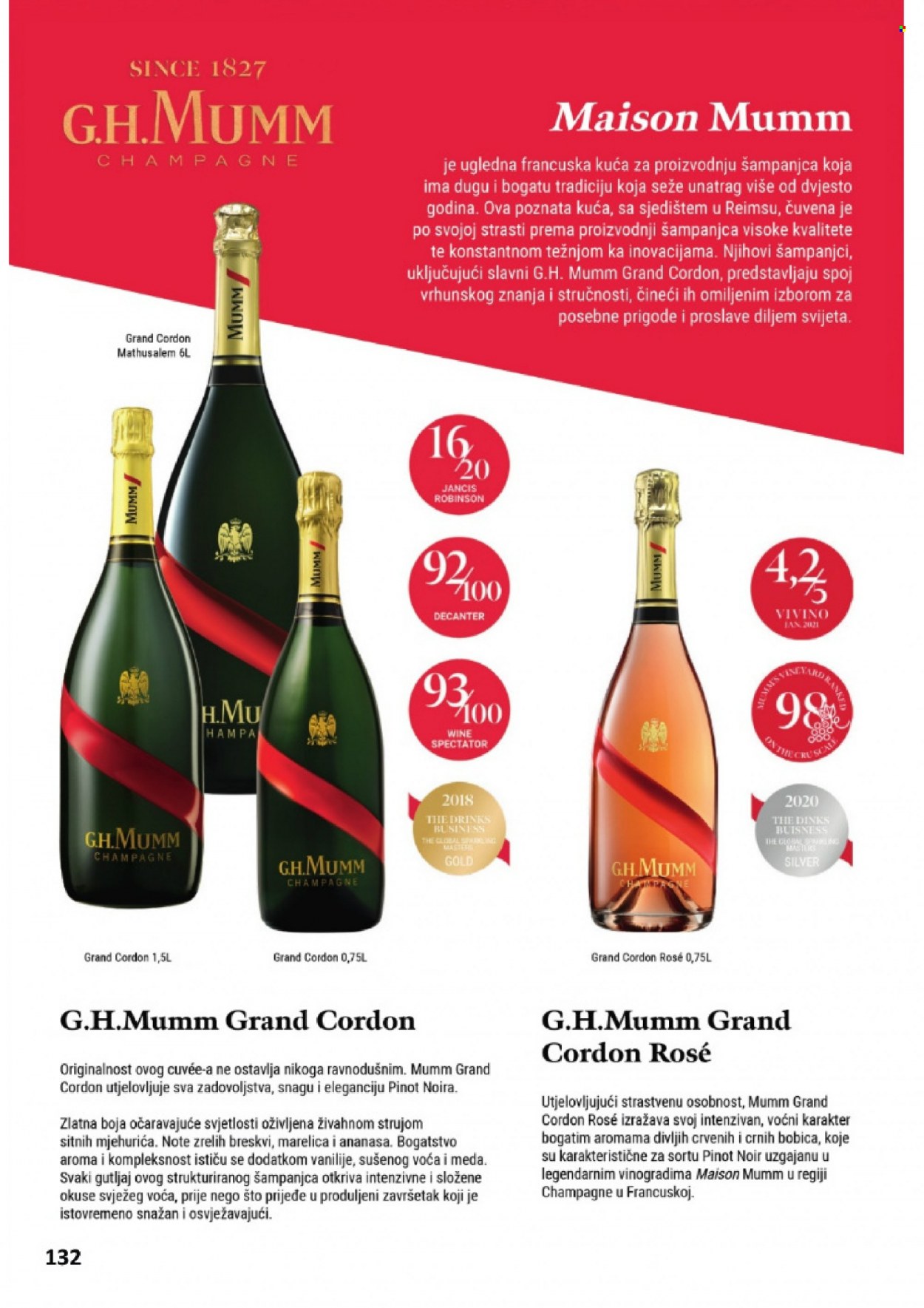 thumbnail - Vrutak katalog - 24.11.2023. - 31.10.2024. - Sniženi proizvodi - champagne, Pinot Noir, vino. Stranica 132.