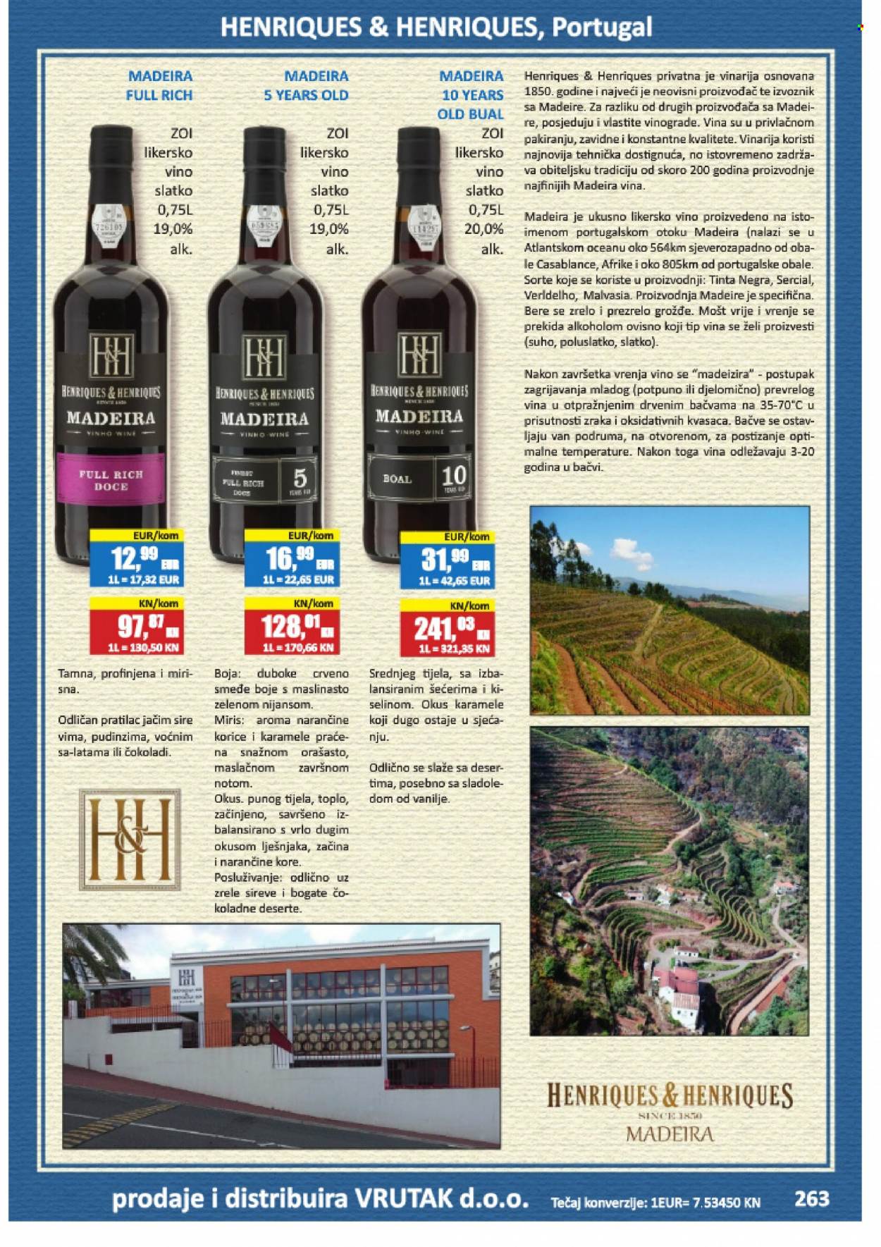 thumbnail - Vrutak katalog - 24.11.2023. - 31.10.2024. - Sniženi proizvodi - karamele, vino, alkohol, Madeira. Stranica 263.