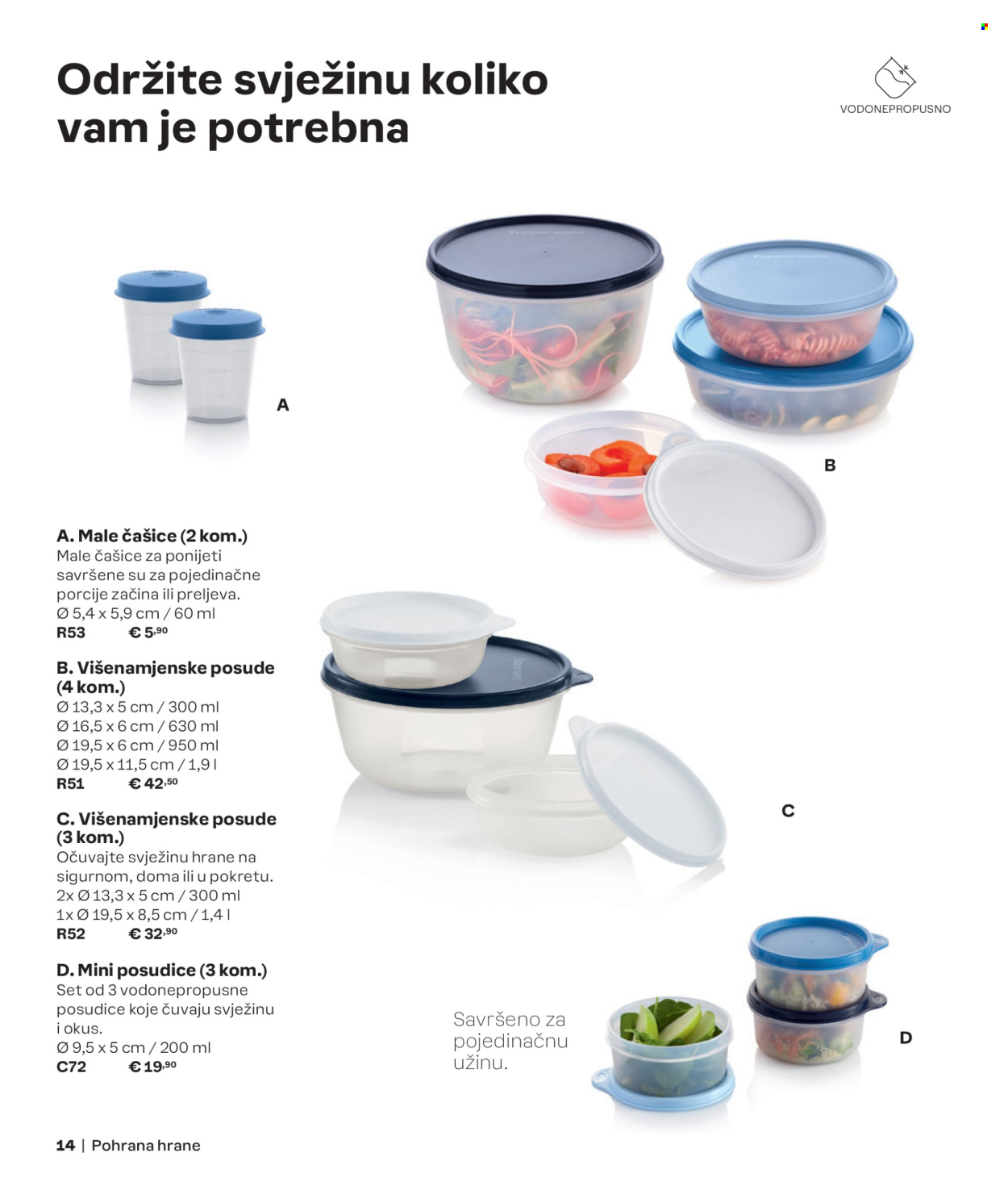 Leták Tupperware. Strana 14