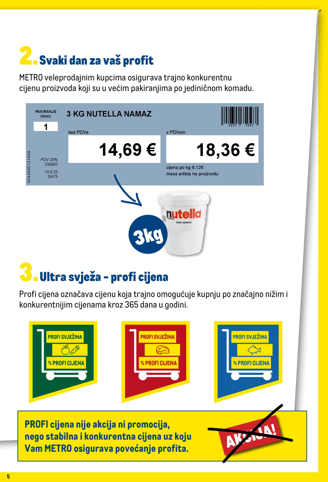 Leták Metro - 2.11.2024 - 2.12.2024. Strana 5