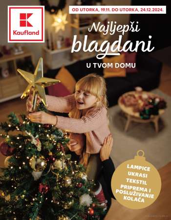 Kaufland katalog - 19.11.2024. - 24.12.2024.