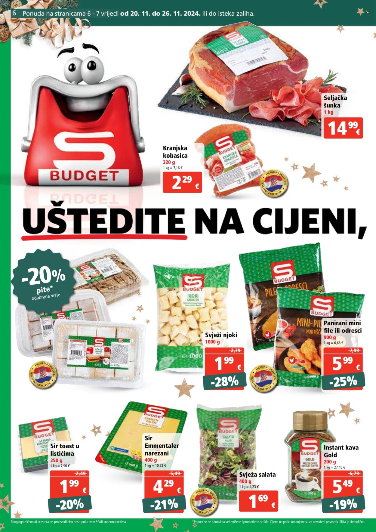 Leták SPAR - 20.11.2024 - 26.11.2024. Strana 6