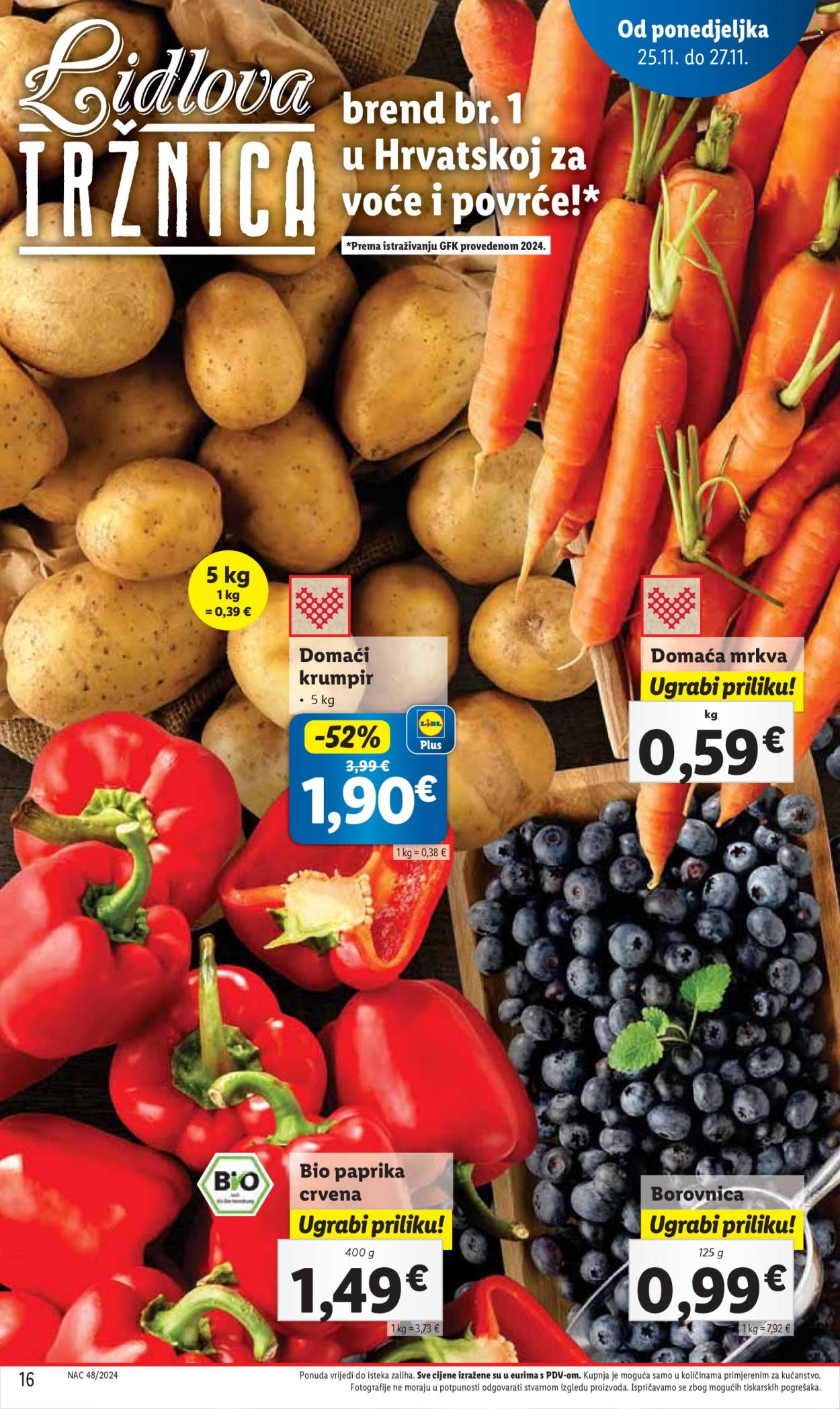 Leták Lidl - 25.11.2024 - 1.12.2024. Strana 16