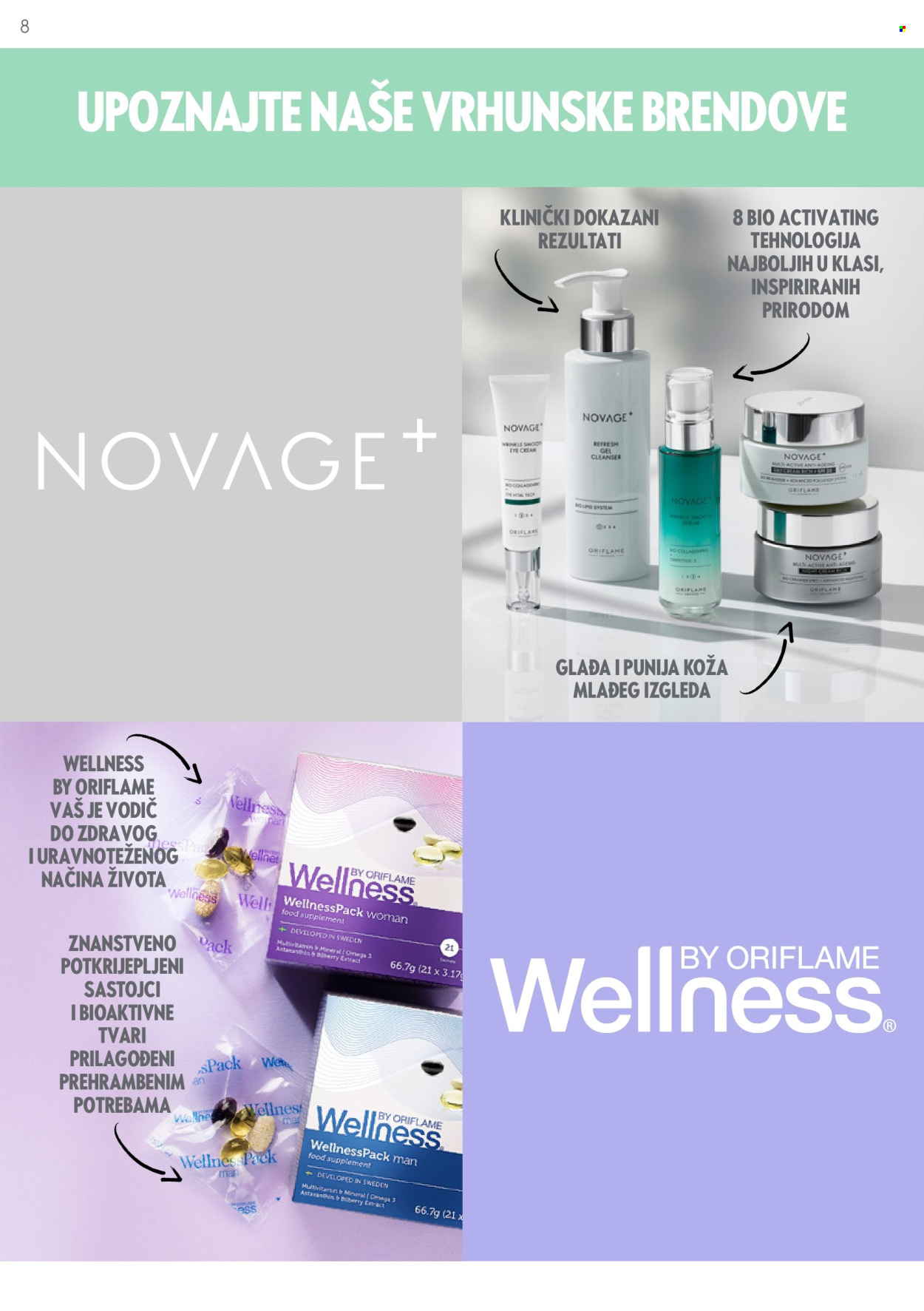 Leták Oriflame. Strana 8