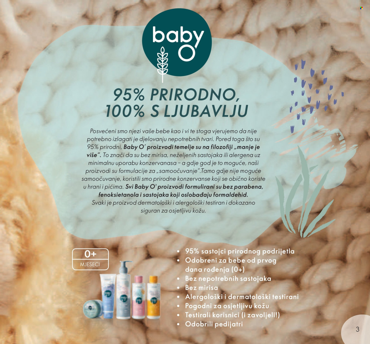 Leták Oriflame. Strana 3