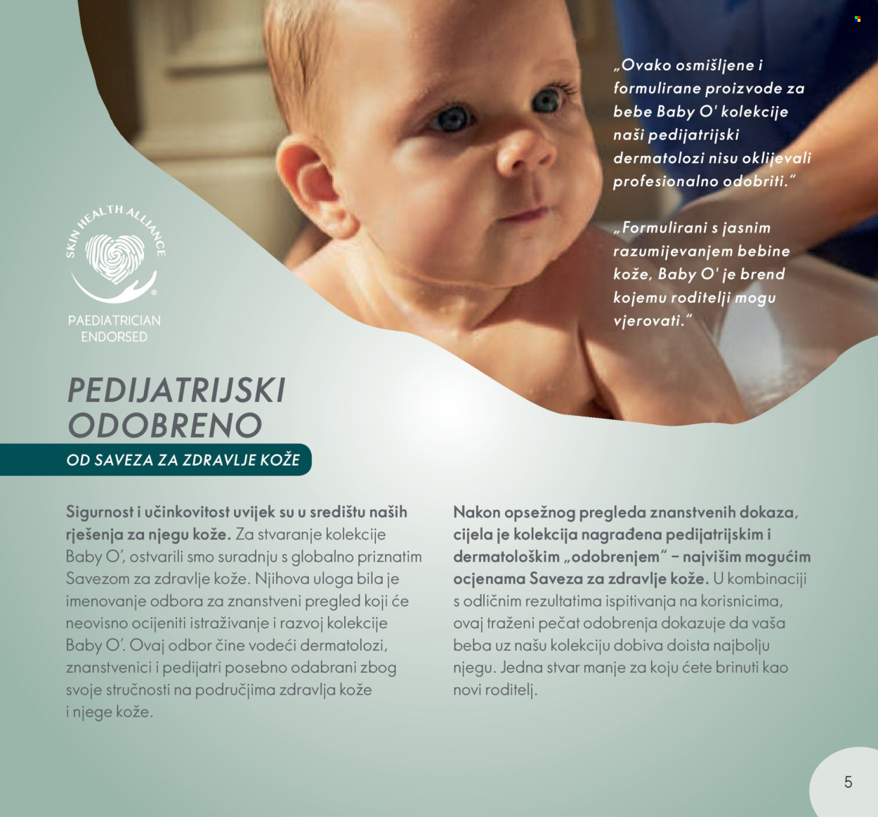 Leták Oriflame. Strana 5