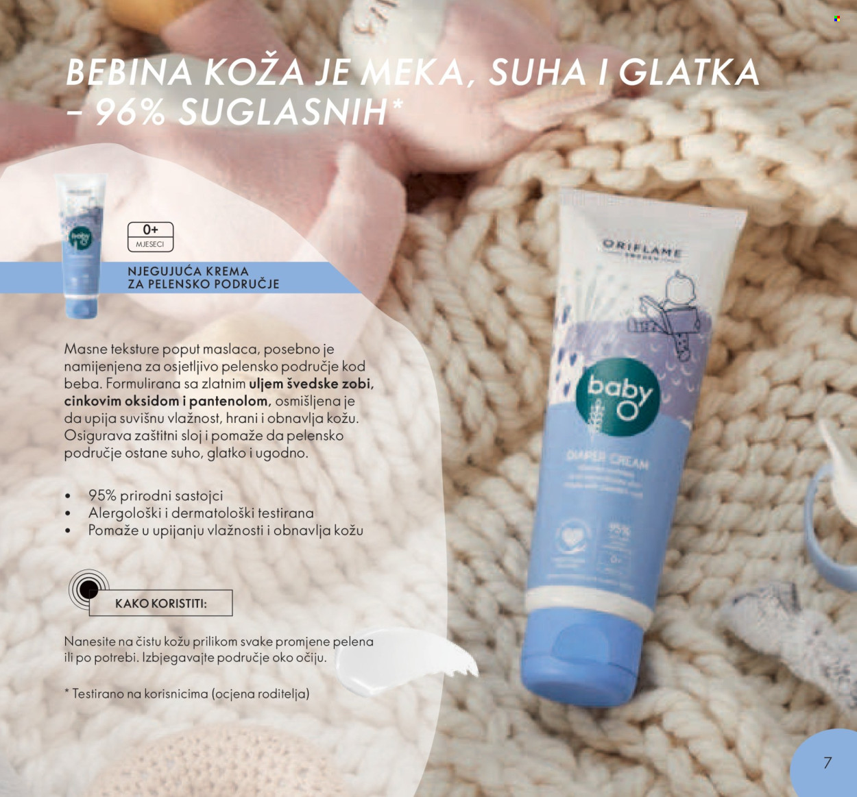 Leták Oriflame. Strana 7