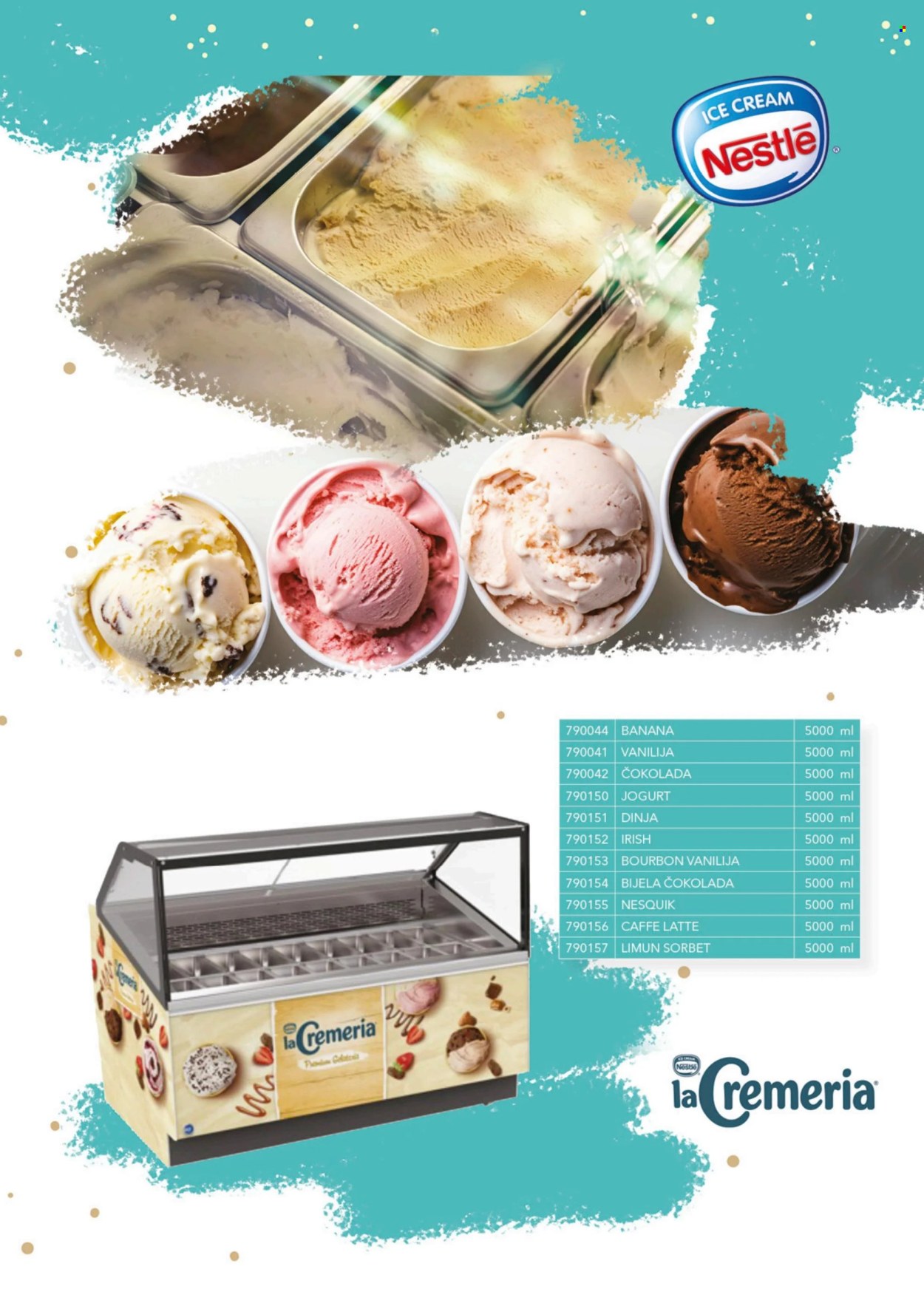 Sladoledi katalog Stranica 1