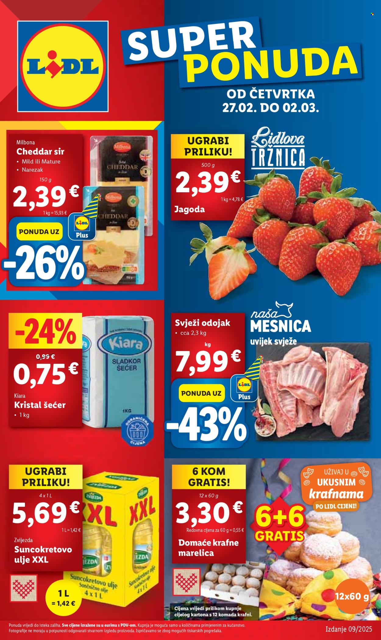 Leták Lidl - 27.2.2025 - 2.3.2025. Strana 1