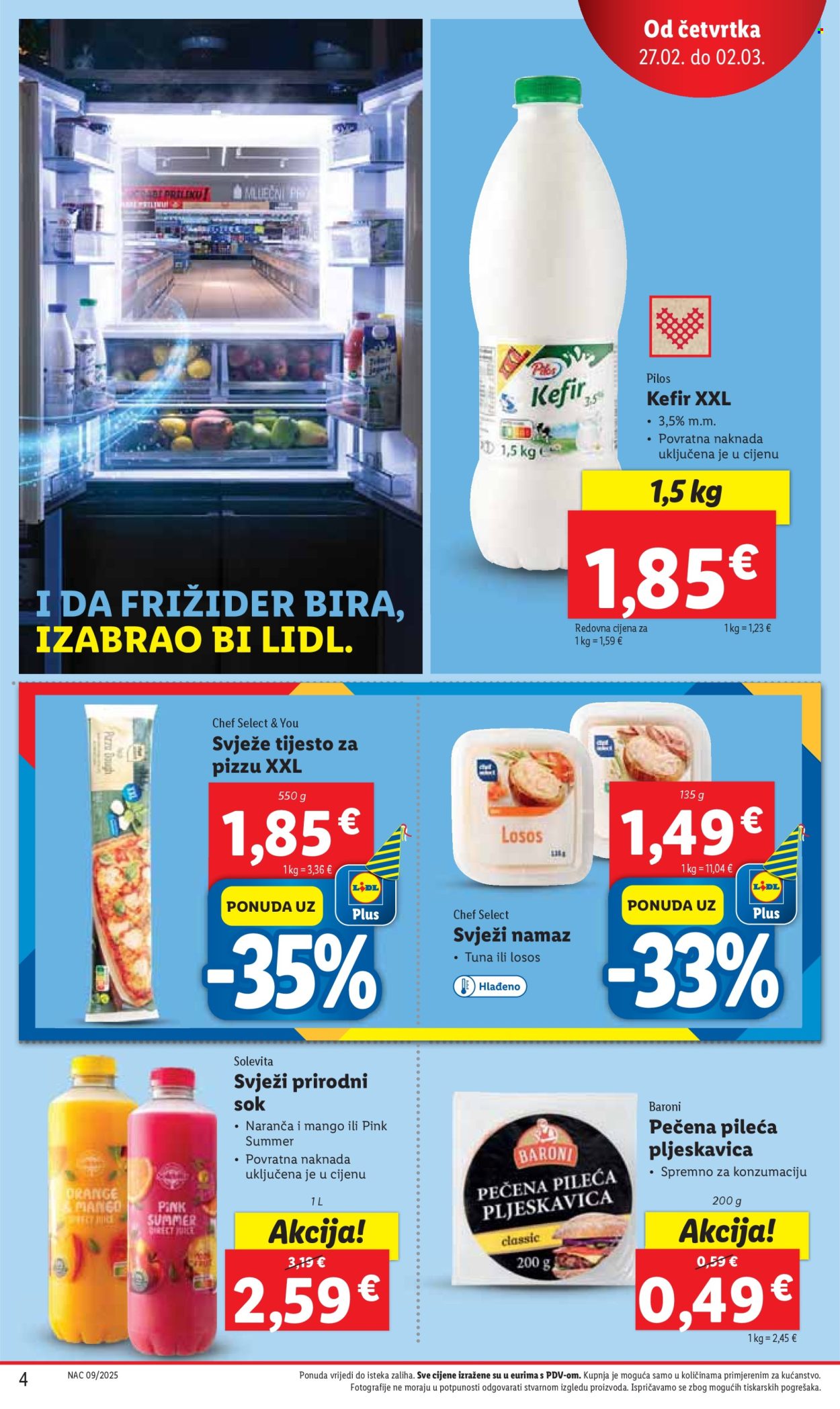 Leták Lidl - 27.2.2025 - 2.3.2025. Strana 4