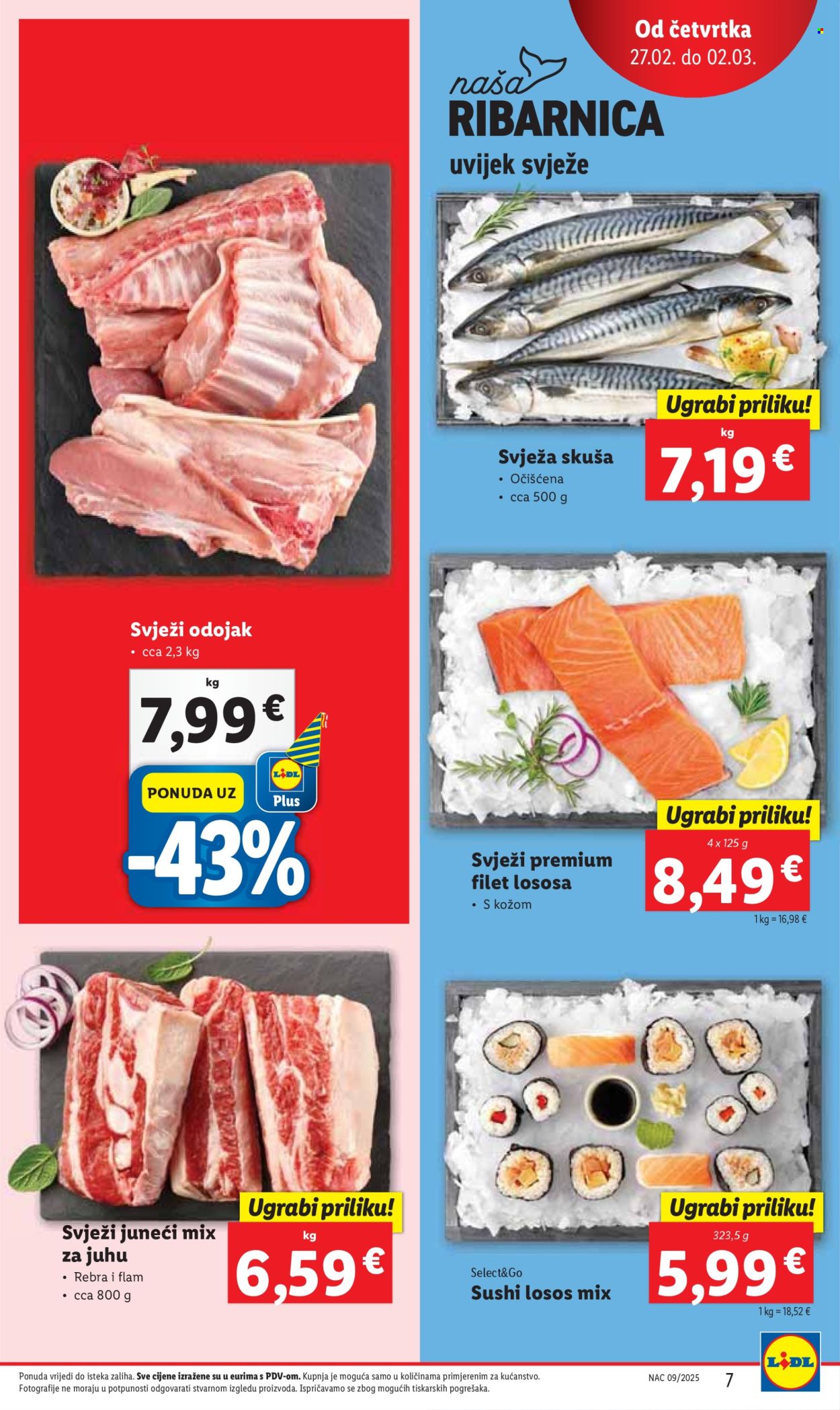 Leták Lidl - 27.2.2025 - 2.3.2025. Strana 7