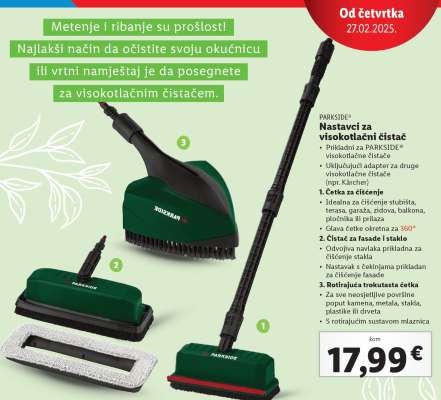 Nastavci za visokotlačni čistač