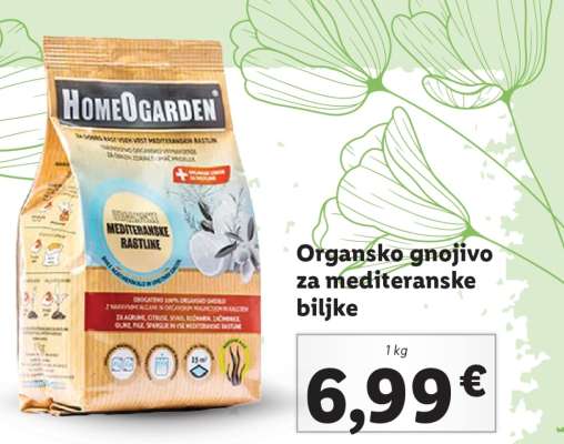 Organsko gnojivo za mediteranske biljke