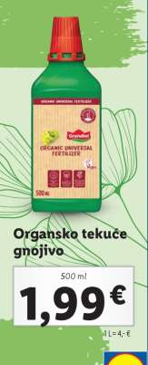 Organsko tekuće gnojivo