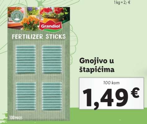 Gnojivo u štapićima