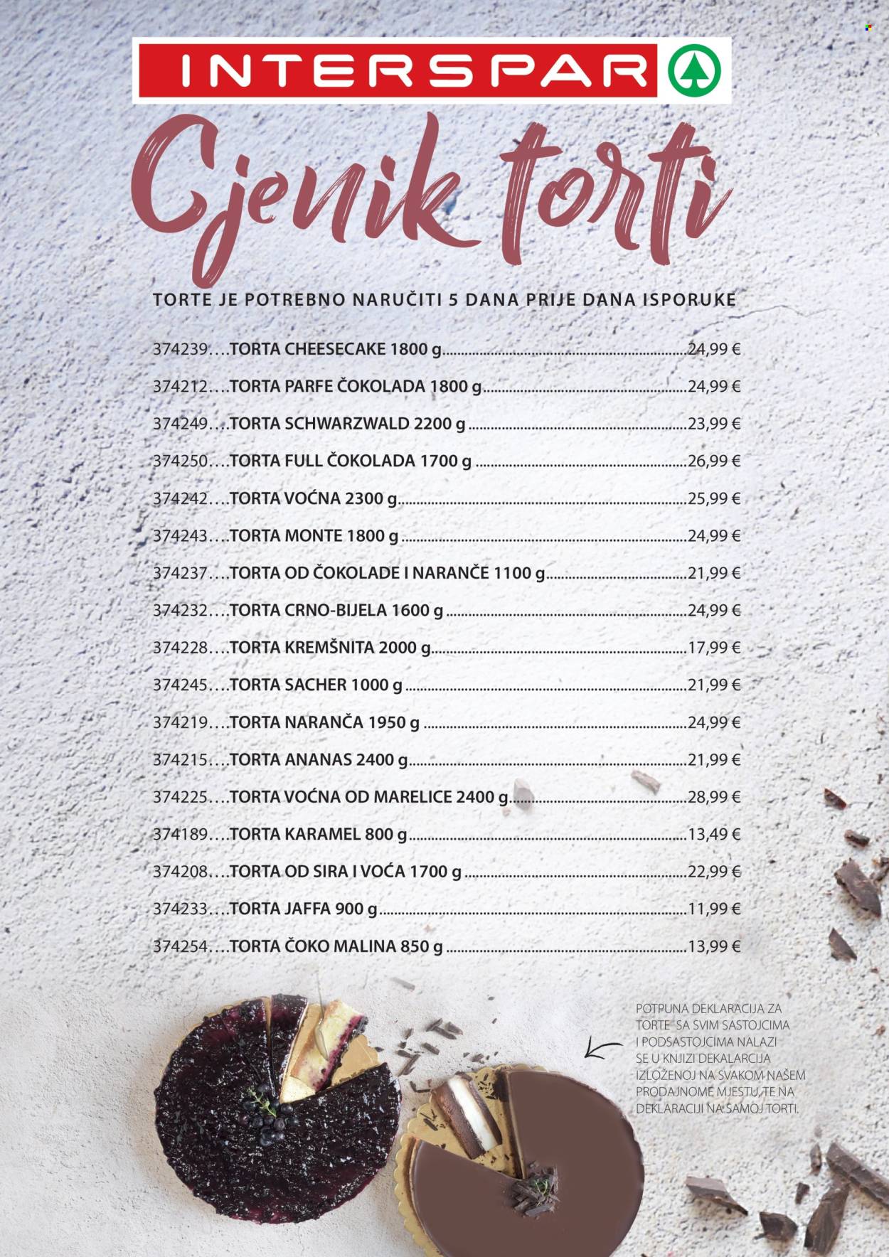 INTERSPAR katalog Stranica 1