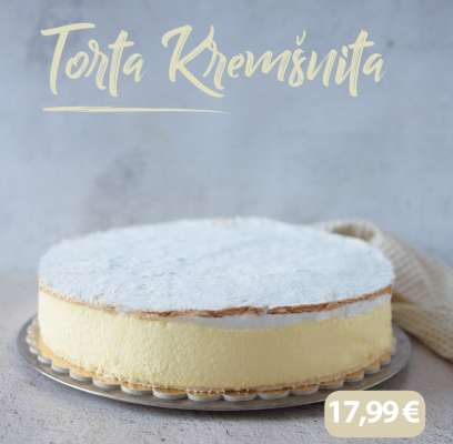 Torta Kremšnita