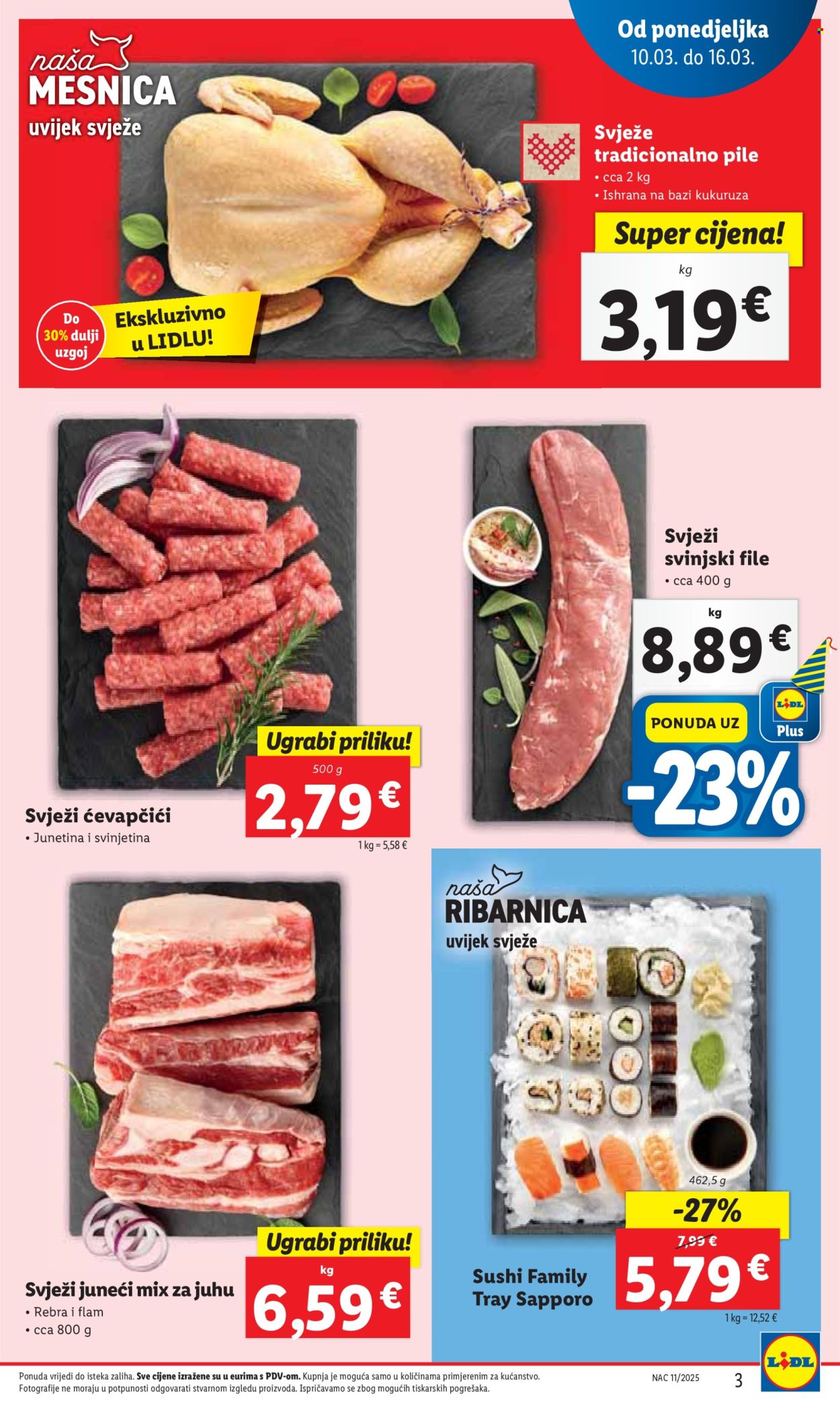 Leták Lidl - 10.3.2025 - 16.3.2025. Strana 3