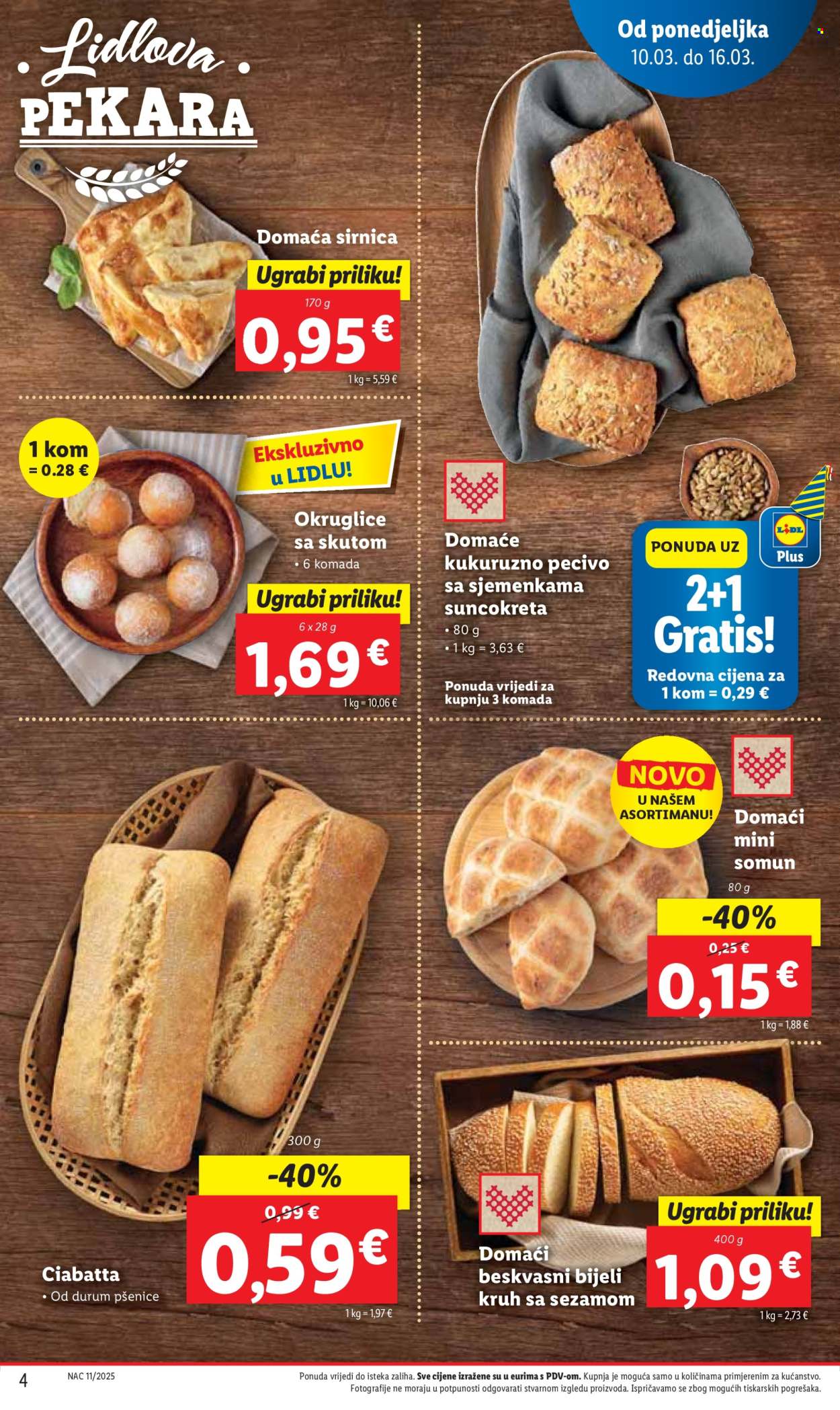 Leták Lidl - 10.3.2025 - 16.3.2025. Strana 4