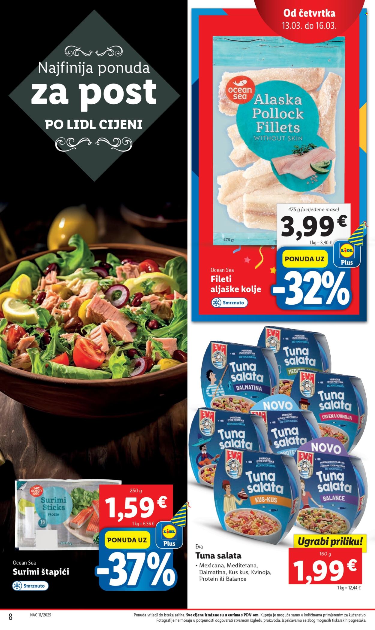 Leták Lidl - 13.3.2025 - 16.3.2025. Strana 8