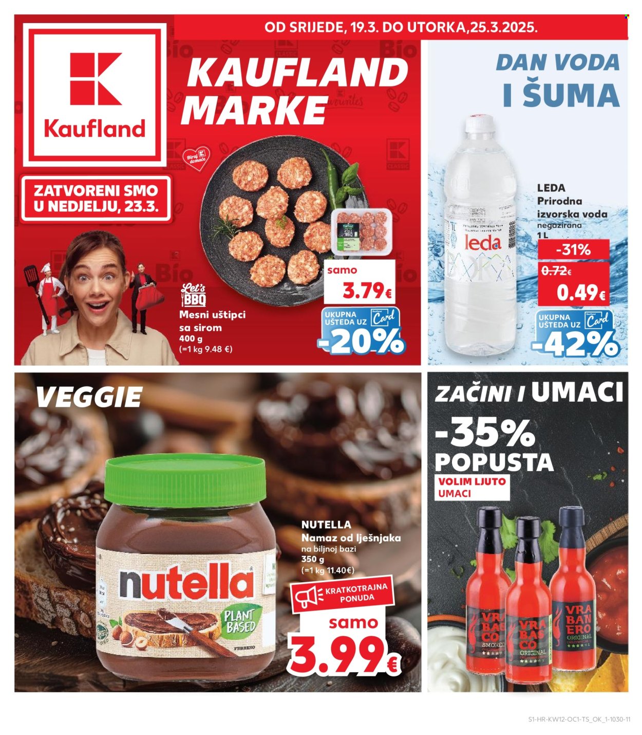 Leták Kaufland - 19.3.2025 - 25.3.2025. Strana 1