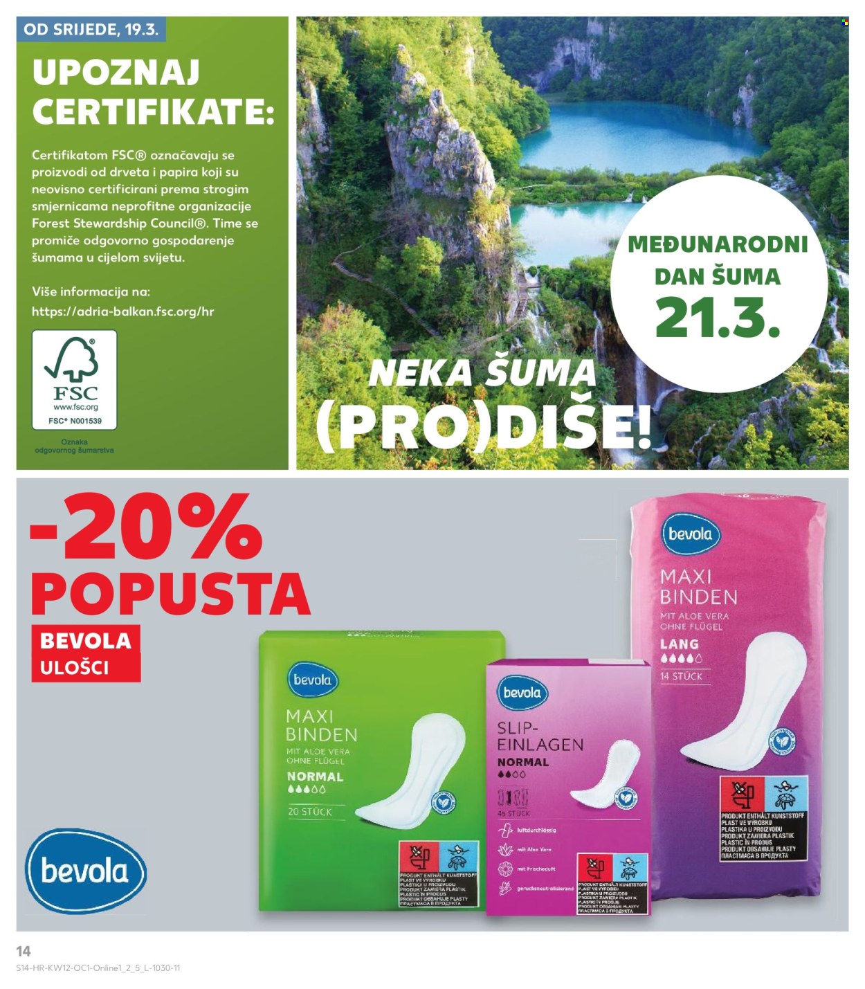 Leták Kaufland - 19.3.2025 - 25.3.2025. Strana 14