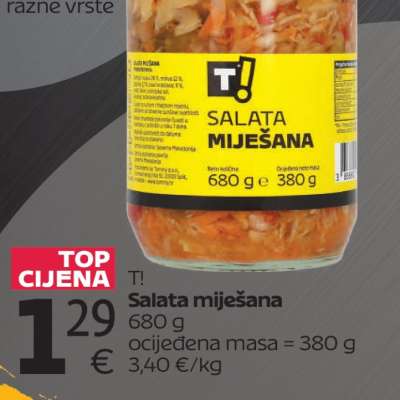 T! Salata miješana