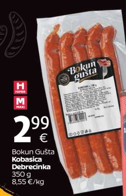 Bokun Gušta Kobasica Debrecinka