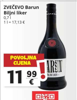 ZVEČEVO Barun Biljni liker