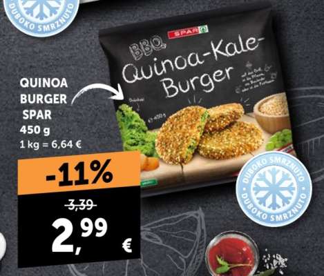 QUINOA BURGER SPAR