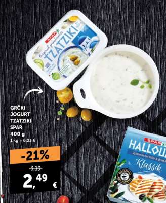 GRČKI JOGURT TZATZIKI SPAR