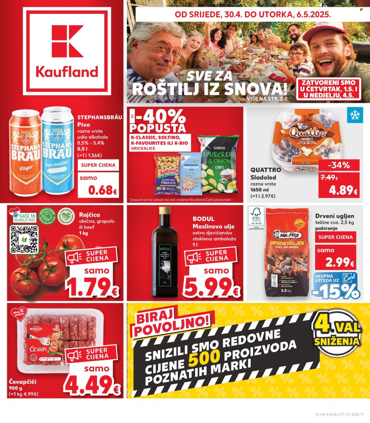 Leták Kaufland - 30.4.2025 - 6.5.2025. Strana 1