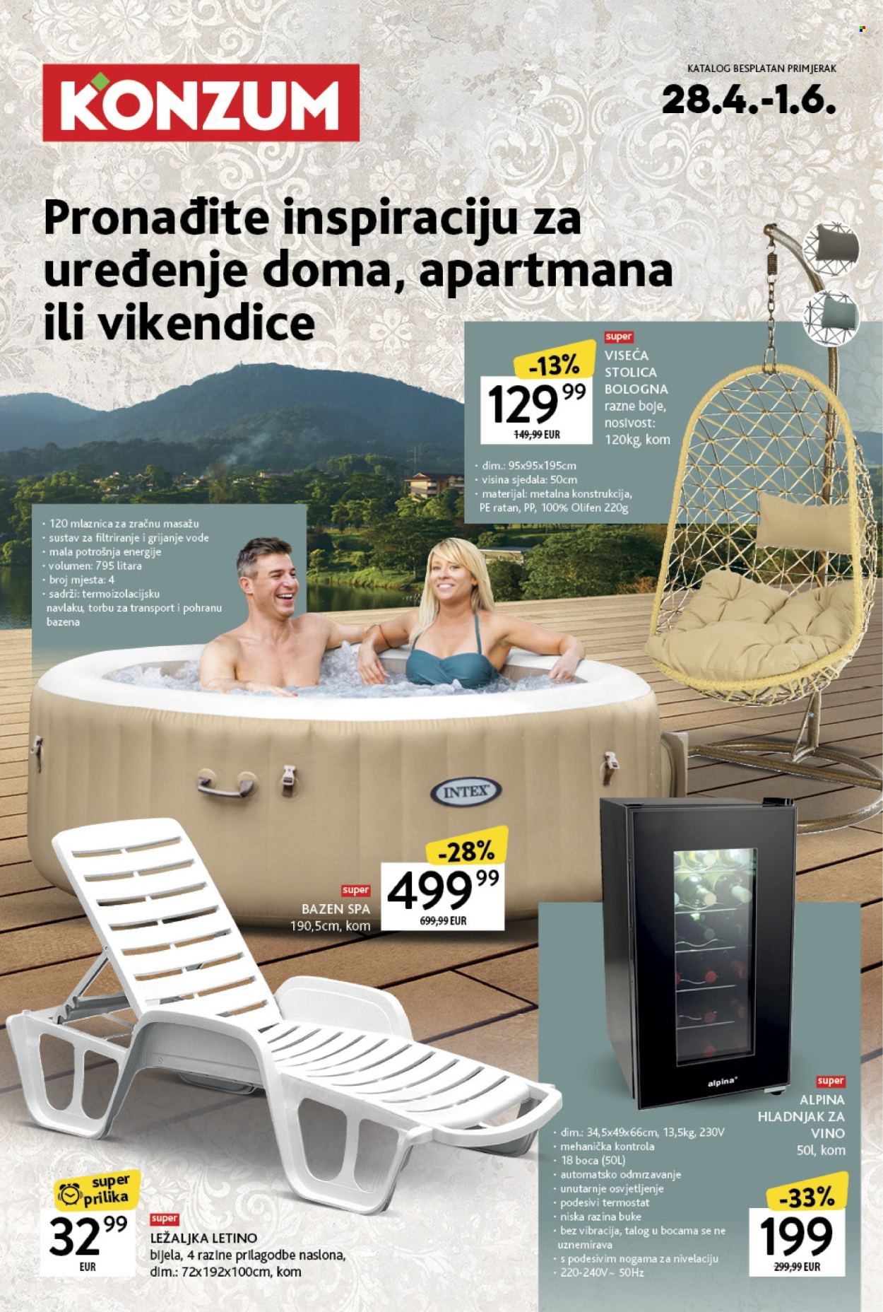 Konzum katalog - 28.04.2025. - 01.06.2025. Stranica 1