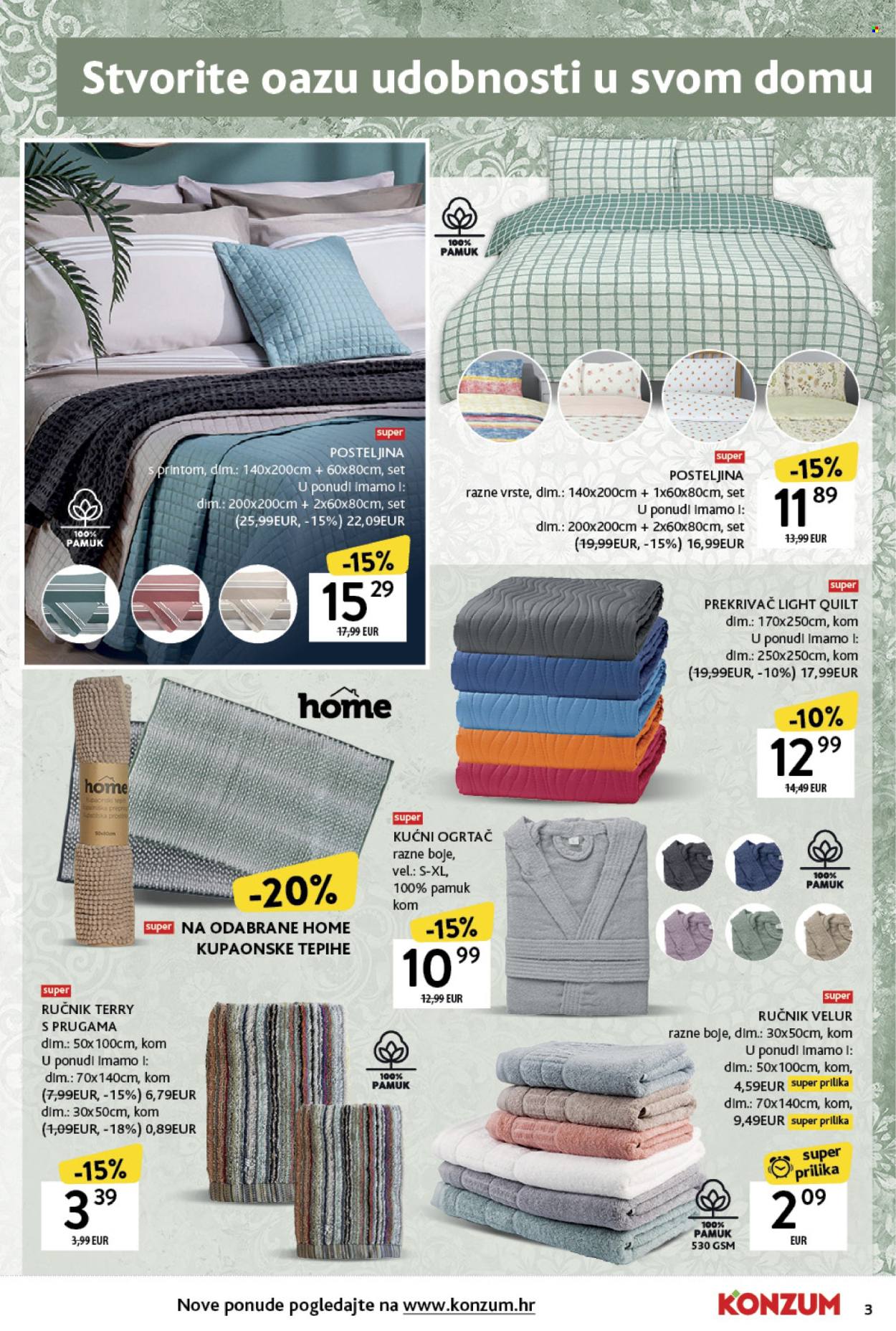 Leták Konzum - 28.4.2025 - 1.6.2025. Strana 3