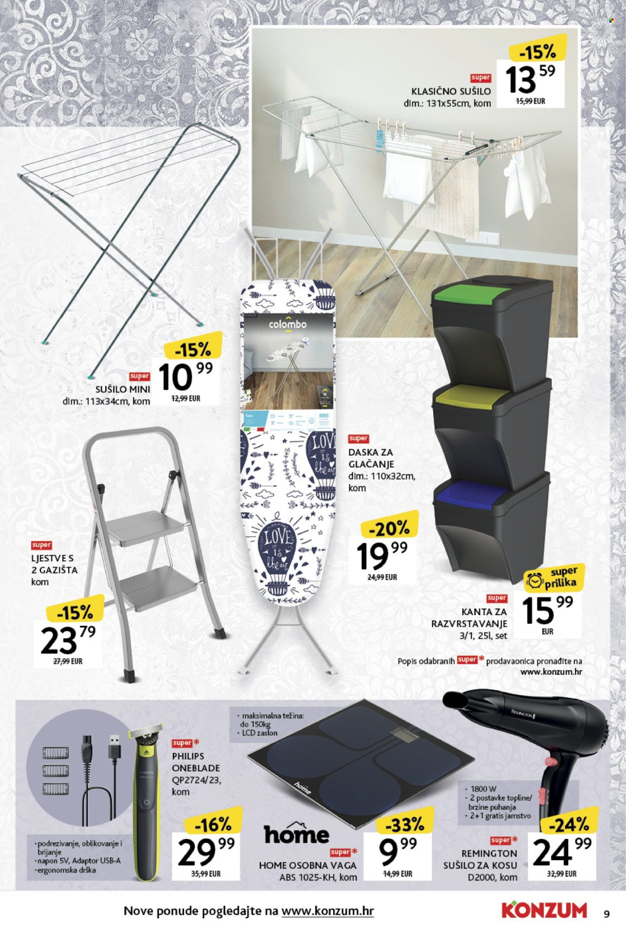 Leták Konzum - 28.4.2025 - 1.6.2025. Strana 9