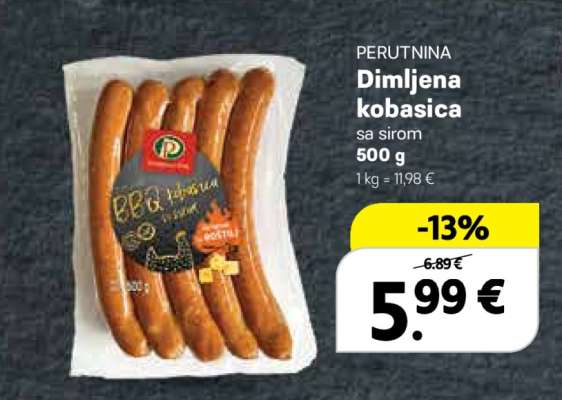 PERUTNINA Dimljena kobasica