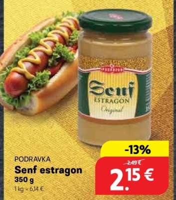 Senf Estragon