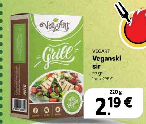 Veganski sir za grill