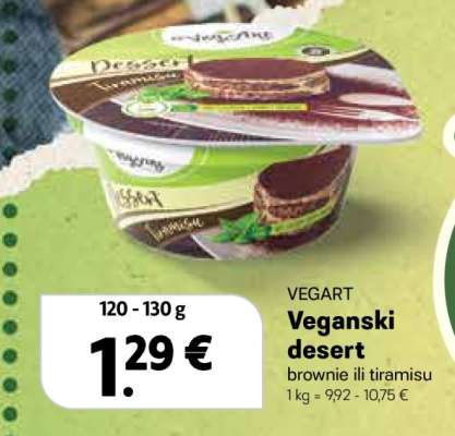 VEGART Veganski desert