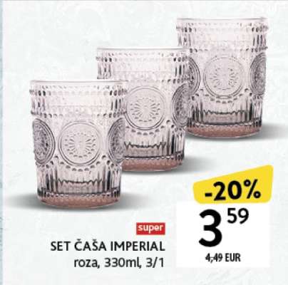 SET ČAŠA IMPERIAL