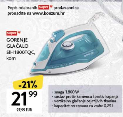 GORENJE GLAČALO SIH1800TQC, kom