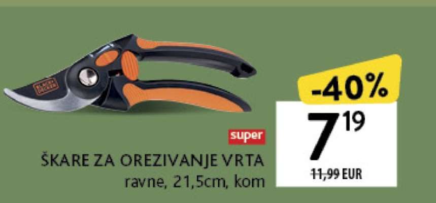 ŠKARE ZA OREZIVANJE VRTA