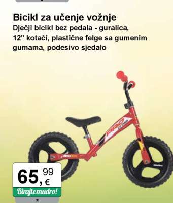 Bicikl za učenje vožnje