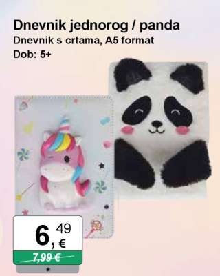 Dnevnik jednorog / panda