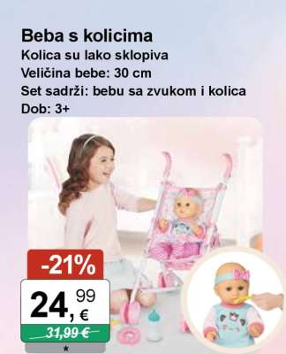 Beba s kolicima