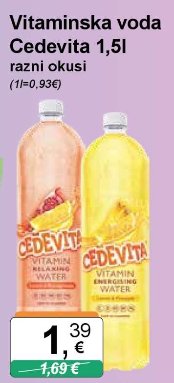 Vitaminska voda Cedevita 1,5l