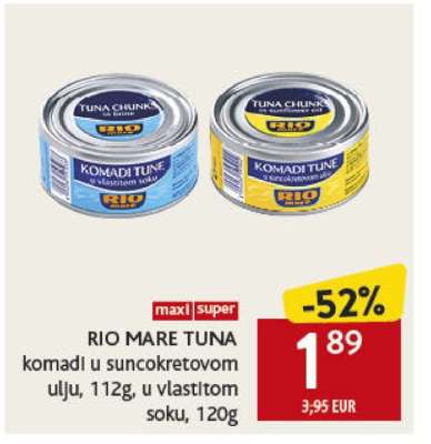 RIO MARE TUNA
